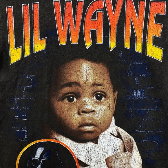 Lil Wayne Tha Carter III Double Sided Tracklist T-shirt size Medium - Picture 2 of 4